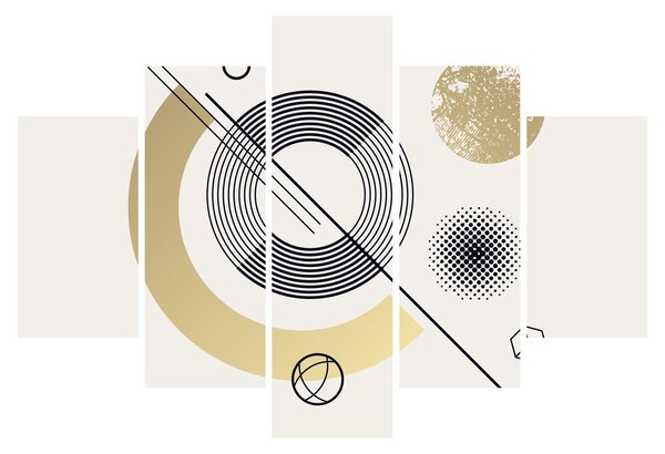 Kép - Geometriai formák N⁰2 (150x105 cm)
