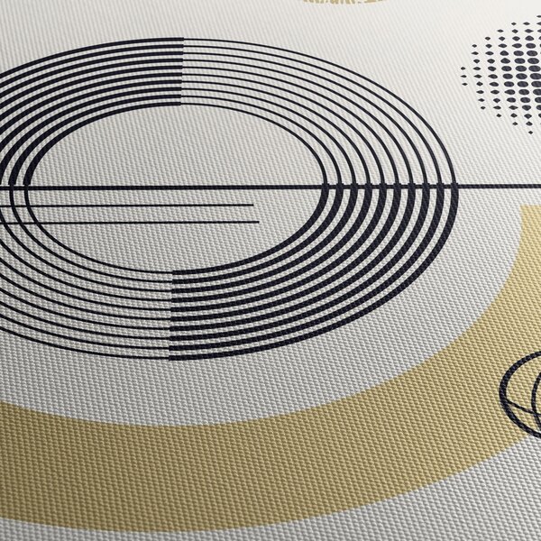 Kép - Geometriai formák N⁰2 (120x50 cm)
