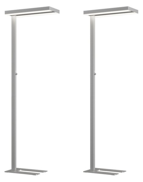 Állólámpa Arcchio, Logan, dimmable, Fémes, Dolgozószoba / iroda, Alumínium, Modern