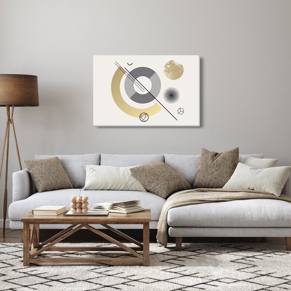 Kép - Geometriai formák N⁰2 (90x60 cm)