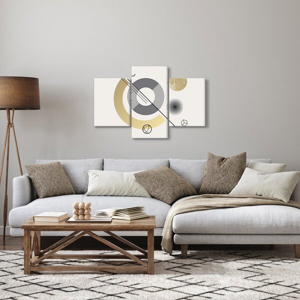 Kép - Geometriai formák N⁰2 (90x60 cm)