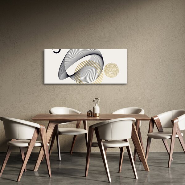 Kép - Geometriai formák N⁰3 (120x50 cm)