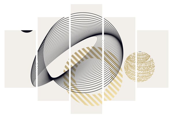 Kép - Geometriai formák N⁰3 (150x105 cm)