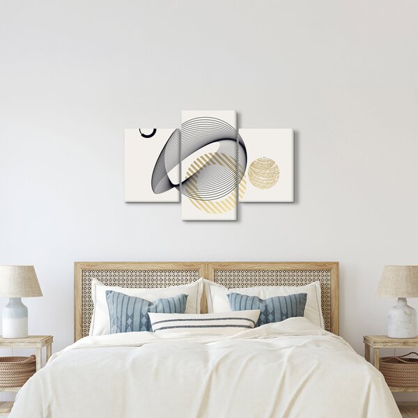 Kép - Geometriai formák N⁰3 (90x60 cm)