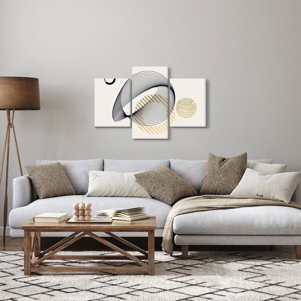 Kép - Geometriai formák N⁰3 (90x60 cm)