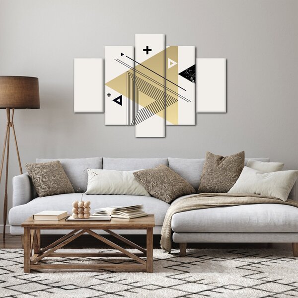 Kép - Geometriai formák N⁰4 (150x105 cm)