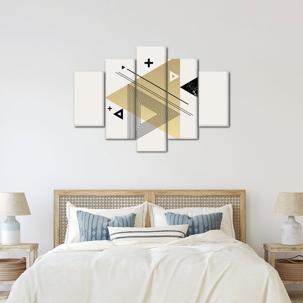 Kép - Geometriai formák N⁰4 (150x105 cm)