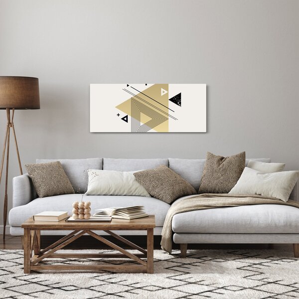 Kép - Geometriai formák N⁰4 (120x50 cm)