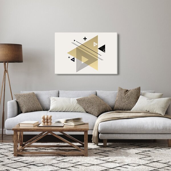 Kép - Geometriai formák N⁰4 (90x60 cm)