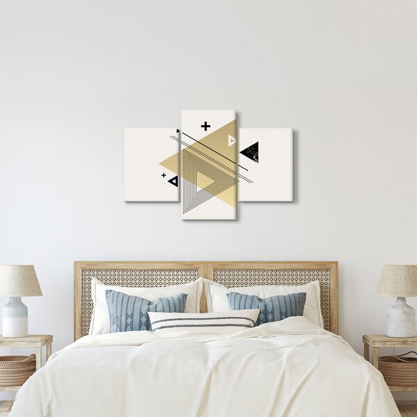 Kép - Geometriai formák N⁰4 (90x60 cm)