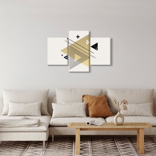 Kép - Geometriai formák N⁰4 (90x60 cm)
