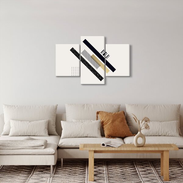 Kép - Geometriai formák N⁰5 (90x60 cm)
