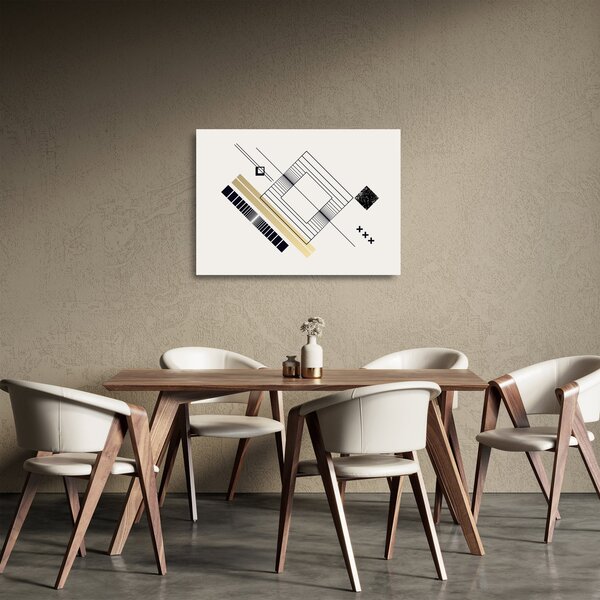 Üveg kép - Geometriai formák N⁰6 (70x50 cm)