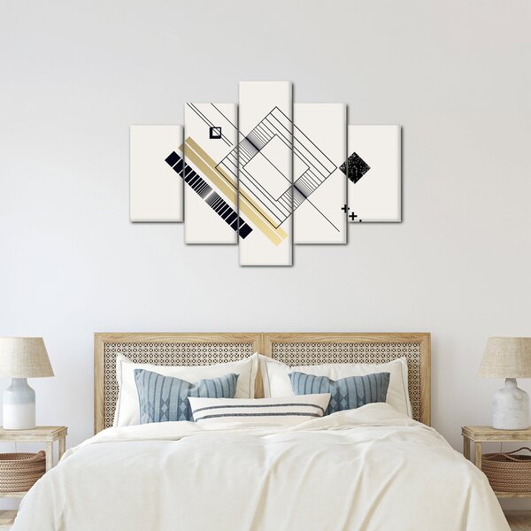 Kép - Geometriai formák N⁰6 (150x105 cm)