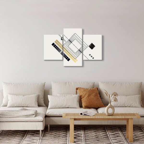Kép - Geometriai formák N⁰6 (90x60 cm)
