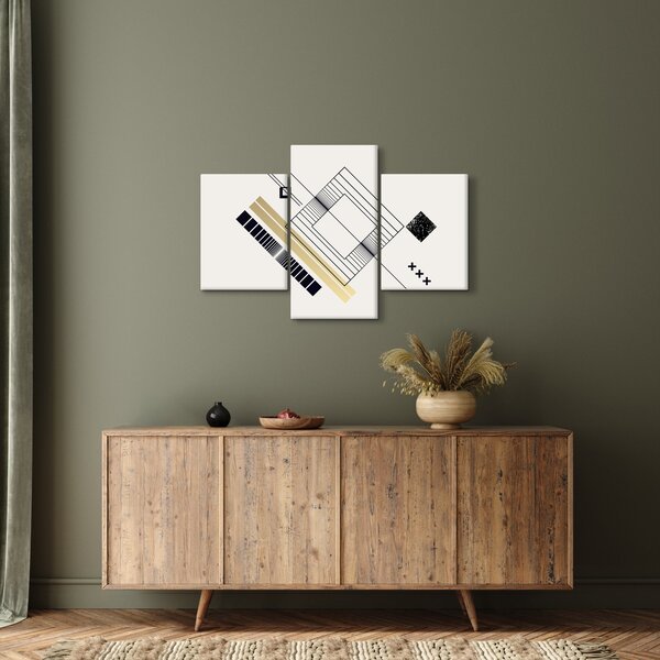 Kép - Geometriai formák N⁰6 (90x60 cm)