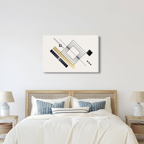 Kép - Geometriai formák N⁰6 (90x60 cm)