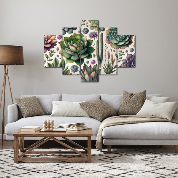 Kép - Pozsgás növények (150x105 cm)