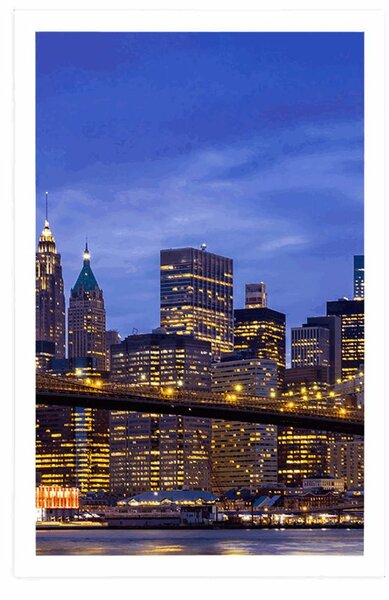 Poszter híd Brooklyn-ban