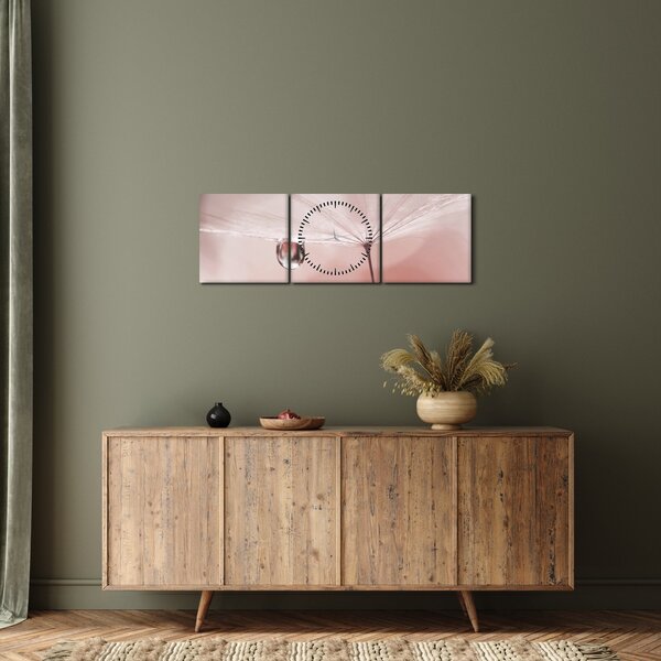 Kép - Egy csepp harmat (órával) (90x30 cm)