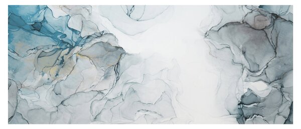 Kép - Kék márvány (120x50 cm)