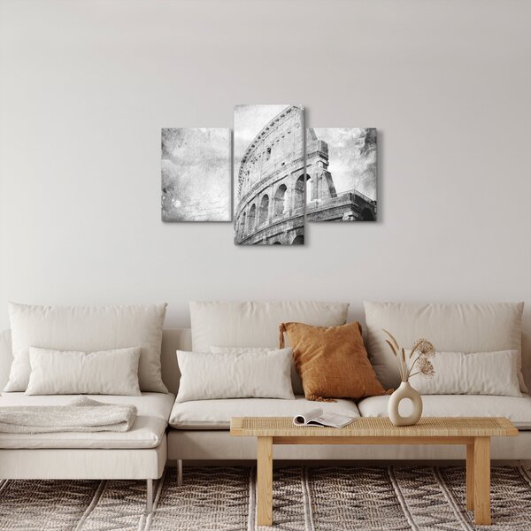 Kép - Vintage képeslap a városról N⁰1 (90x60 cm)
