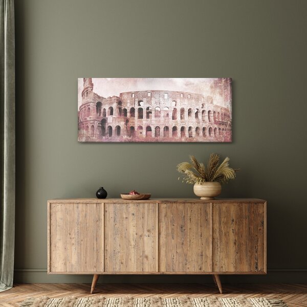 Kép - Vintage képeslap a városról N⁰2 (120x50 cm)