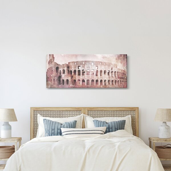 Kép - Vintage képeslap a városról N⁰2 (120x50 cm)
