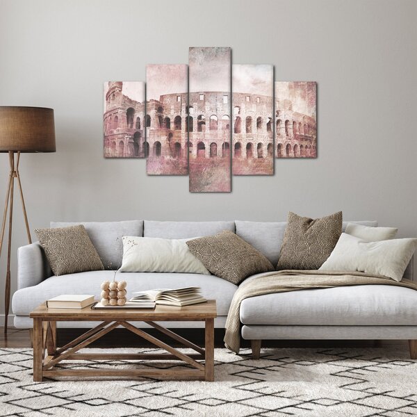 Kép - Vintage képeslap a városról N⁰2 (150x105 cm)