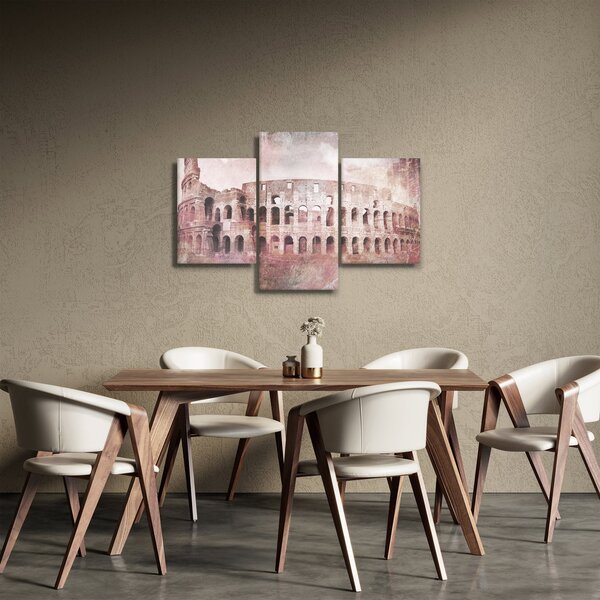 Kép - Vintage képeslap a városról N⁰2 (90x60 cm)