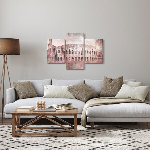 Kép - Vintage képeslap a városról N⁰2 (90x60 cm)