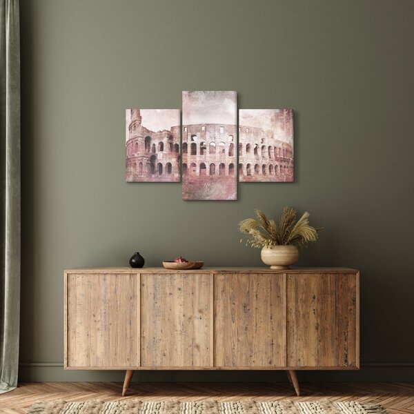Kép - Vintage képeslap a városról N⁰2 (90x60 cm)