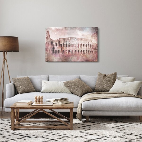 Kép - Vintage képeslap a városról N⁰2 (90x60 cm)