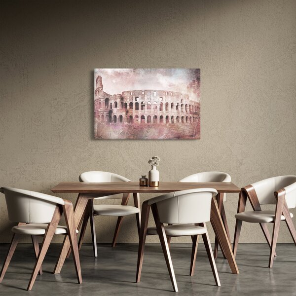 Kép - Vintage képeslap a városról N⁰2 (90x60 cm)