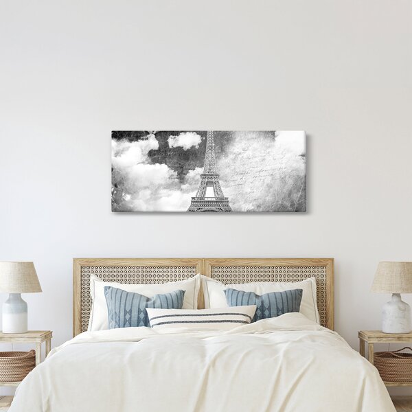 Kép - Vintage képeslap a városról N⁰3 (120x50 cm)