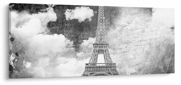 Kép - Vintage képeslap a városról N⁰3 (120x50 cm)