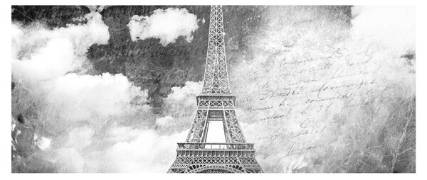 Kép - Vintage képeslap a városról N⁰3 (120x50 cm)