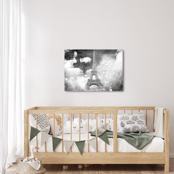 Kép - Vintage képeslap a városról N⁰3 (70x50 cm)