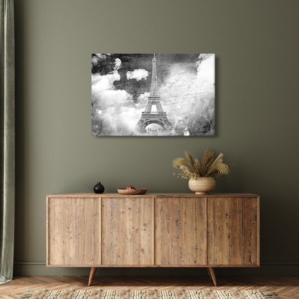Kép - Vintage képeslap a városról N⁰3 (90x60 cm)
