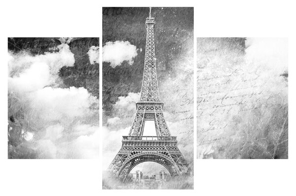 Kép - Vintage képeslap a városról N⁰3 (90x60 cm)