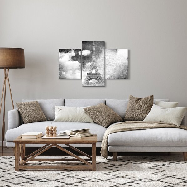 Kép - Vintage képeslap a városról N⁰3 (90x60 cm)