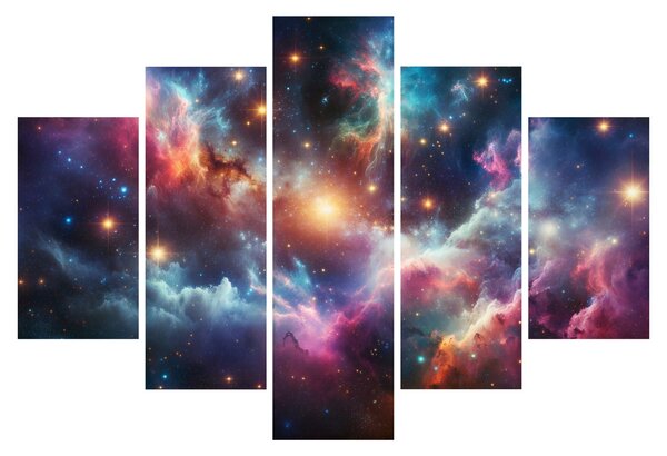 Kép - Sötét univerzum (150x105 cm)