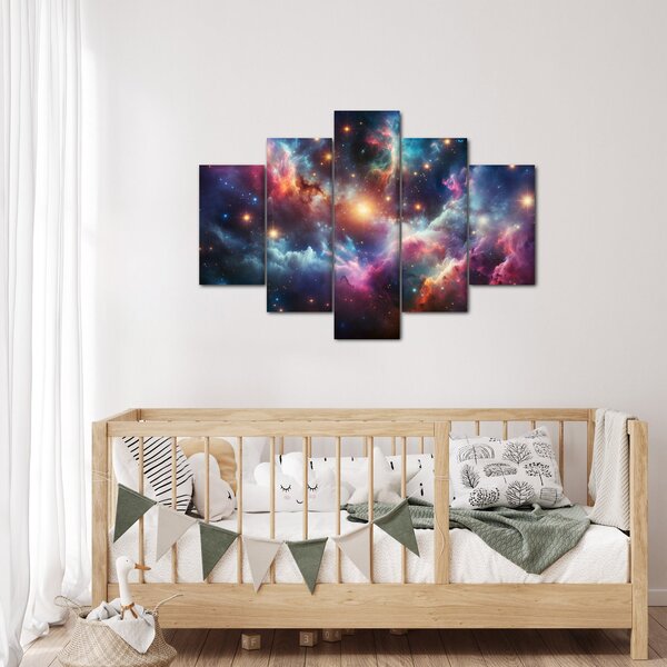 Kép - Sötét univerzum (150x105 cm)