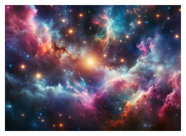 Kép - Sötét univerzum (70x50 cm)