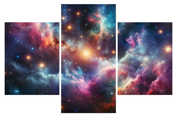 Kép - Sötét univerzum (90x60 cm)