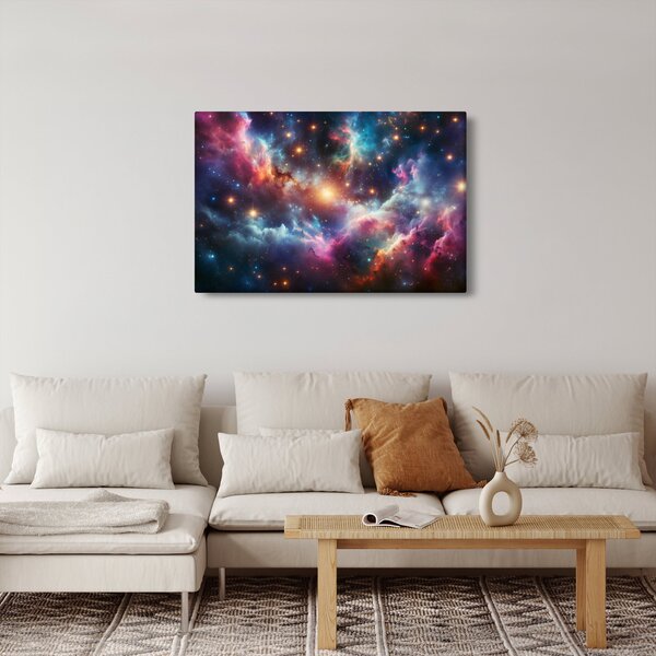 Kép - Sötét univerzum (90x60 cm)