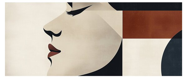 Kép - Nő profilból (120x50 cm)