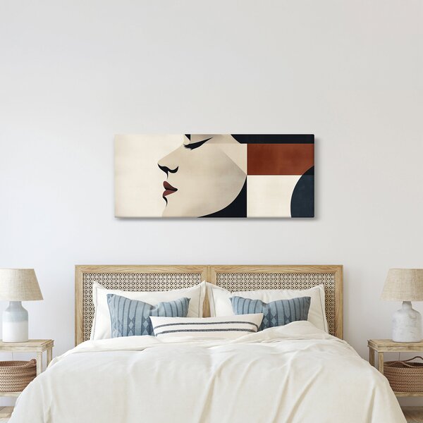 Kép - Nő profilból (120x50 cm)