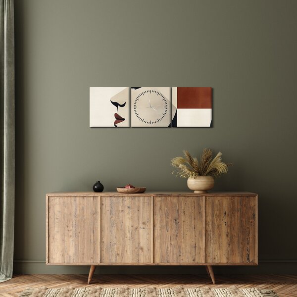 Kép - Nő profilból (órával) (90x30 cm)