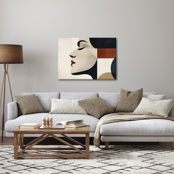 Kép - Nő profilból (70x50 cm)